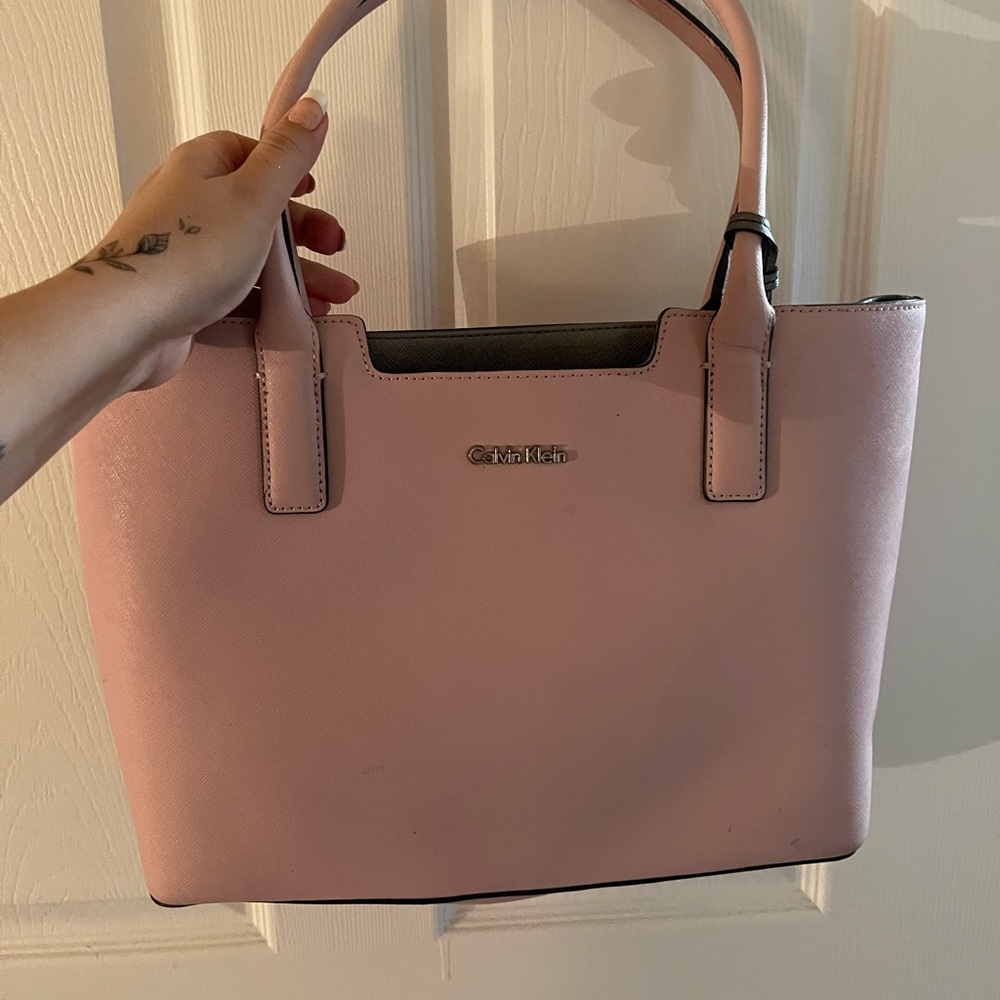 Light Pink Calvin Klein purse